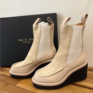 Rag & Bone Suede Sloane Chelsea Boot - Fit like Size 9-9.5